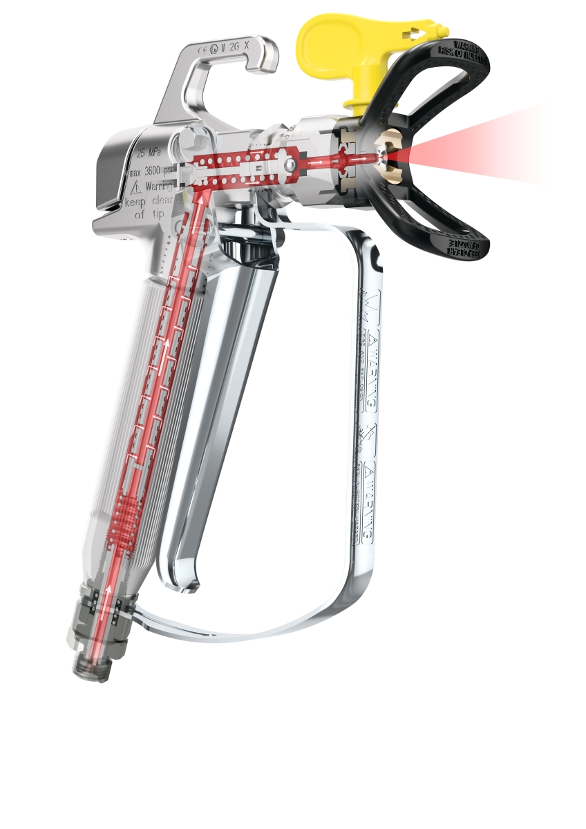 airless, spuitapparatuur, spuitpistool, schilder