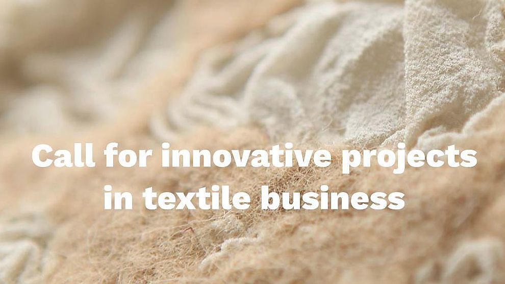 Tot 40.000 euro startkapitaal voor innovaties in textiel