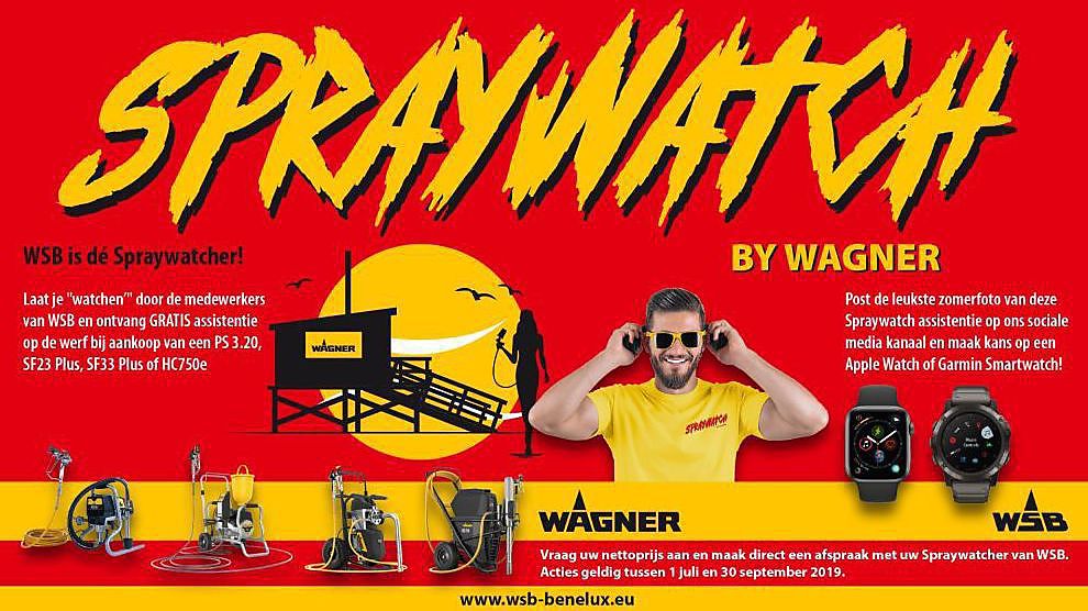 L'action Wagner SprayWatch jusque chez vous?
