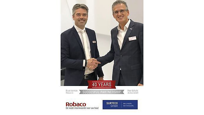 40 jaar samenwerking Robaco & Surteco