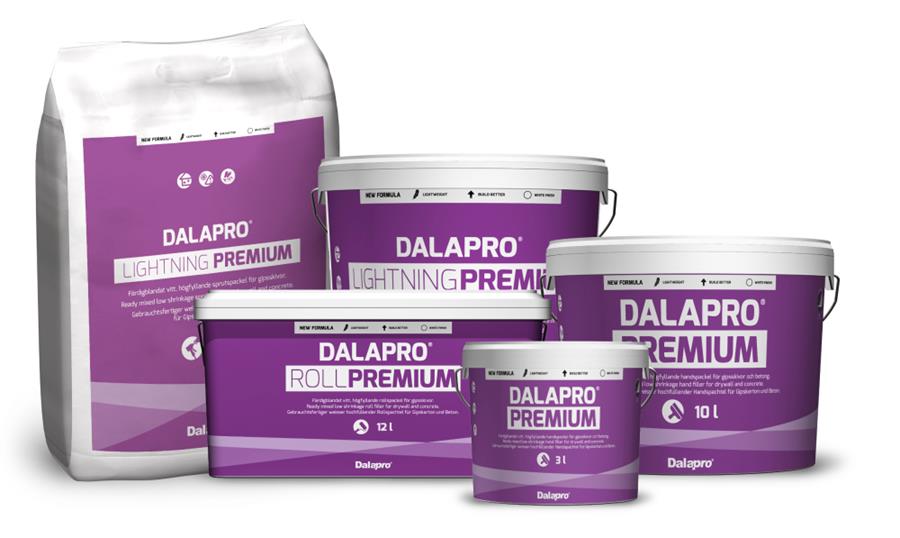 Dalapro Premium, la référence pour l'enduit universel blanc