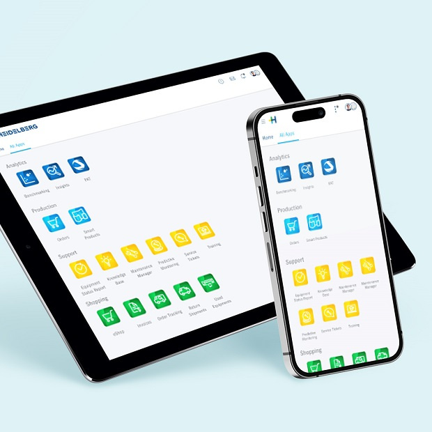 Het nieuwe HEIDELBERG Customer Portal