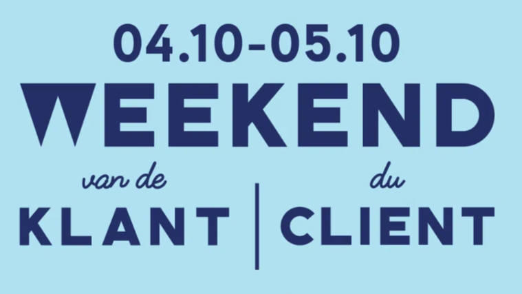 Doe mee aan het Weekend van de Klant