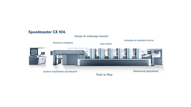 Heidelberg Speedmaster CX104, la presse polyvalente