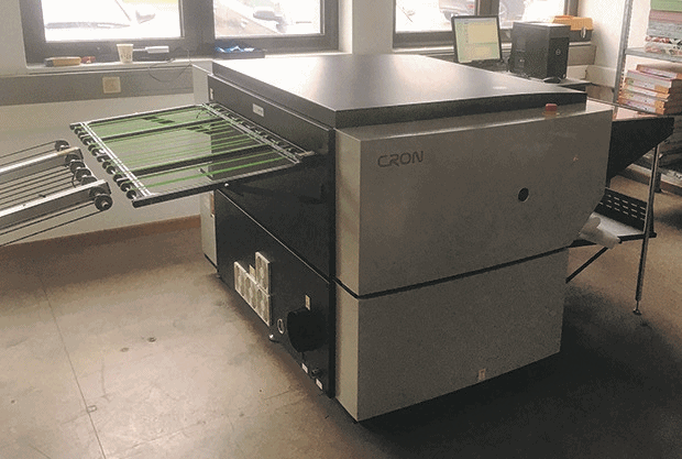 Weprint investit dans un CTP CRON et des plaques offset Fuji sans développement
